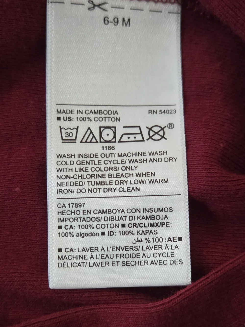 Old Navy Maroon Footed Zipper Pajamas